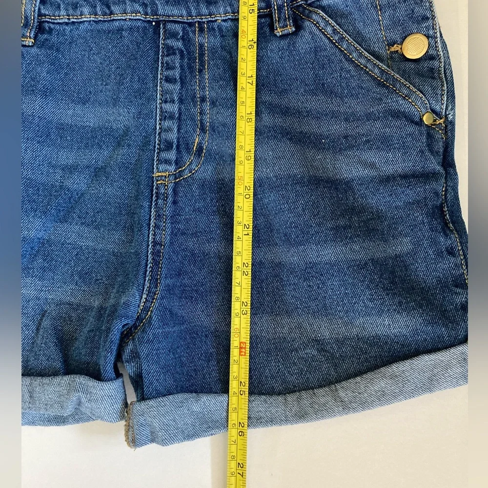 Chillipop | Girl Denim Overall Shorts & Top - Picture 6 of 6